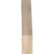 Ekena Millwork 5 1/2"W x 24"D x 30"H Merced Smooth Knee Brace, Douglas Fir BRC06X24X30MRC00SDF - alternate 4